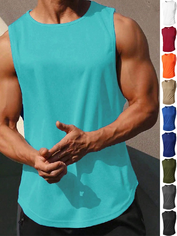 OZ257 Essentials Regular Fit Sleeveless Tank Tops