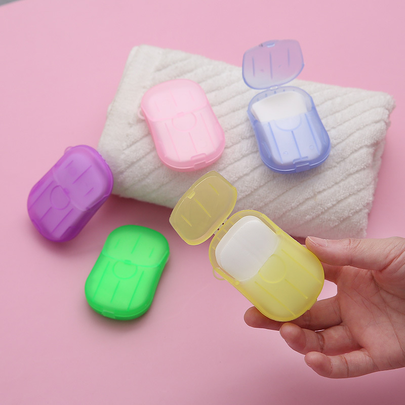 OZ036 Disposable Soap Sheets Paper Boxes Hand Cleaner Fragrance
