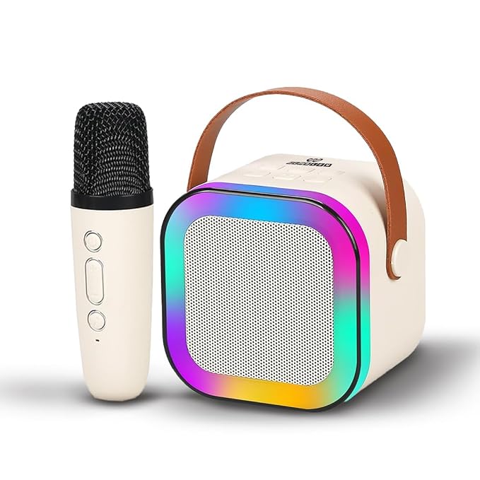 OZ104 Karaoke Machine Bluetooth Speaker with Wireless Microphones